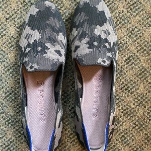 Rothy’s grey botanicamo loafers